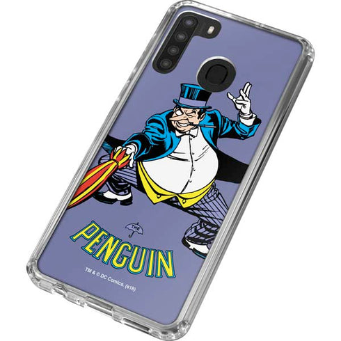 DC Comics Batman Classic Art Pose Galaxy A21 Clear Case