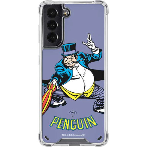 DC Comics Batman Classic Art Pose Galaxy S21 5G Clear Case