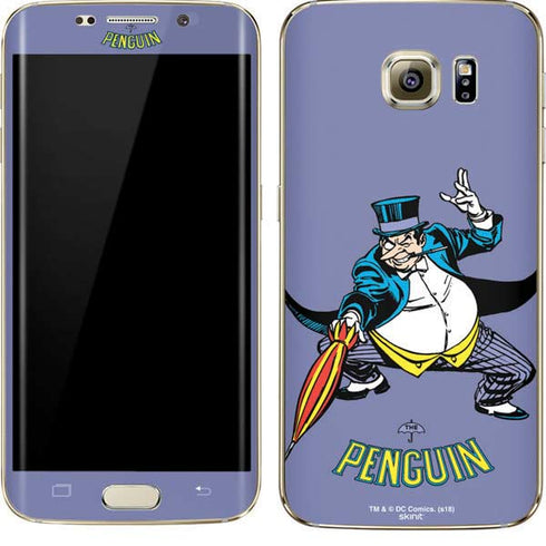 DC Comics Batman Classic Art Pose Galaxy S7 Edge Skin