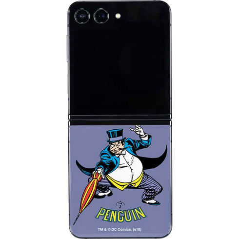 DC Comics The Penguin Portrait Galaxy Z Flip5 5G Skin