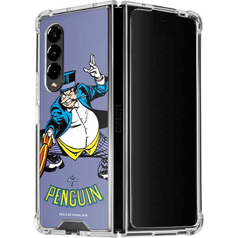 DC Comics Batman Classic Art Pose Galaxy Z Fold4 5G Clear Case