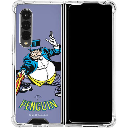 DC Comics Batman Classic Art Pose Galaxy Z Fold4 5G Clear Case