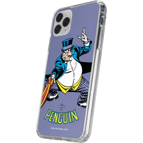 DC Comics The Penguin Portrait iPhone 11 Pro Clear Case