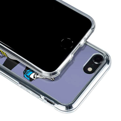 DC Comics Batman Classic Art Pose iPhone SE (2nd & 3rd Gen) Clear Case