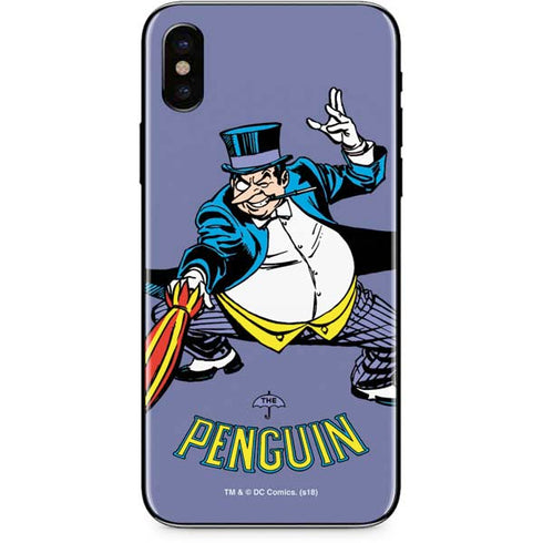 DC Comics Batman Classic Art Pose iPhone XS Skin