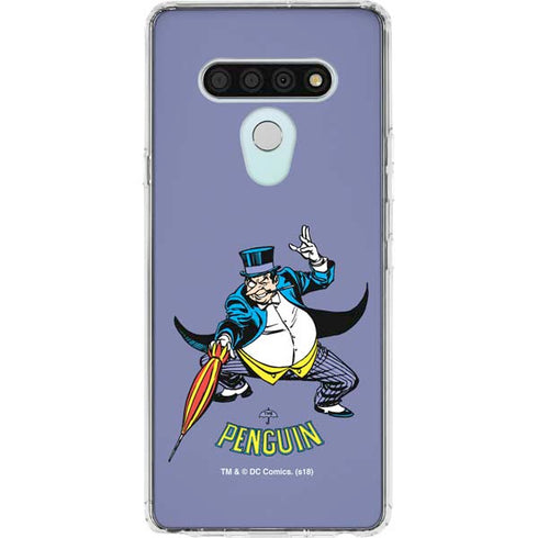 DC Comics The Penguin Portrait LG Stylo 6 Clear Case