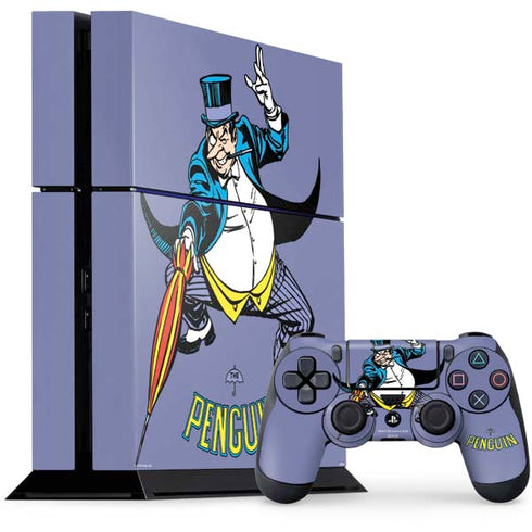DC Comics Batman Classic Art Pose PS4 Console and Controller Bundle Skin