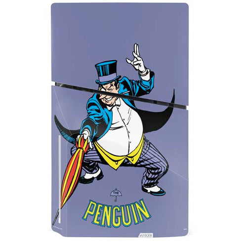 DC Comics The Penguin Portrait PS5 Slim Disk Console Skin