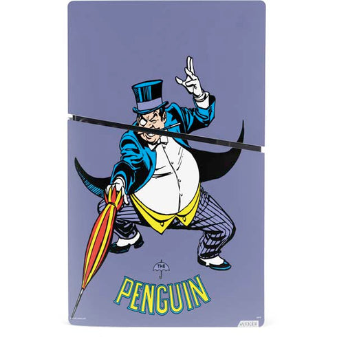 DC Comics The Penguin Portrait PS5 Slim Digital Edition Bundle Skin