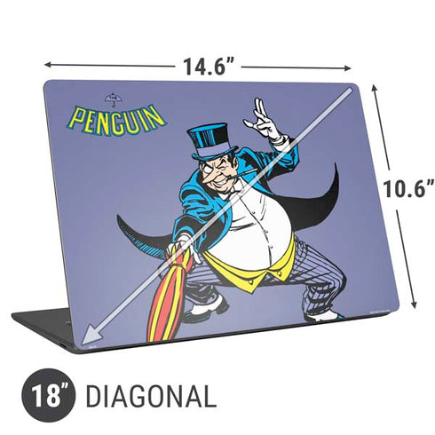 DC Comics Batman Classic Art Pose Universal Laptop 18in (14.6 x 10.6in) Skin
