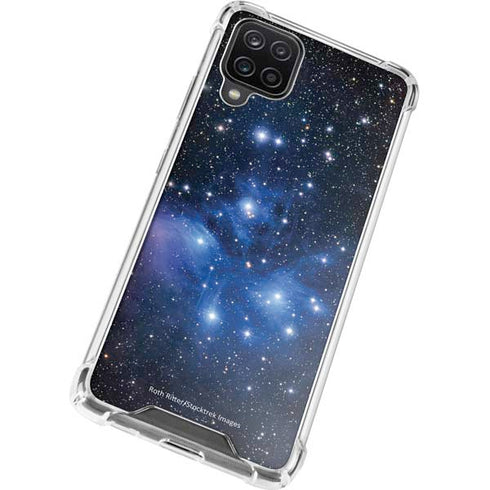 The Pleiades Galaxy A12 Clear Case