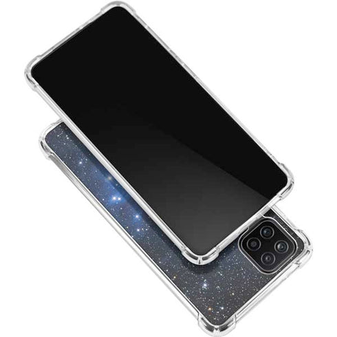 The Pleiades Galaxy A12 Clear Case