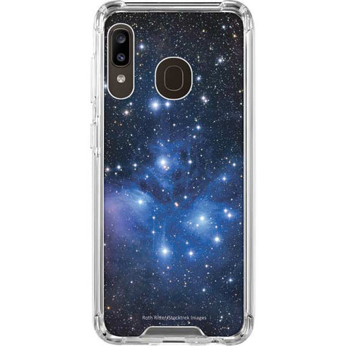 The Pleiades Galaxy A30 Clear Case