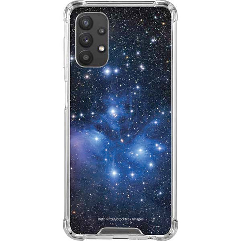 The Pleiades Galaxy A32 5G Clear Case