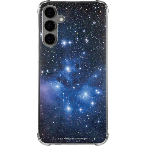Space The Pleiades Galaxy S24 Plus Clear Case