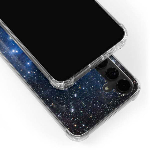 Space The Pleiades Galaxy S24 Plus Clear Case