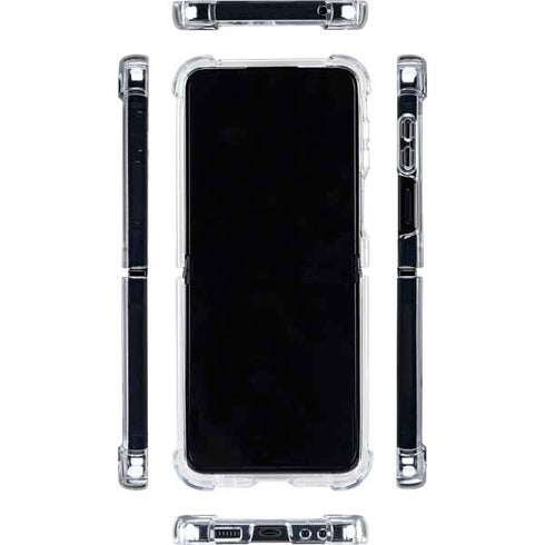 Space The Pleiades Galaxy Z Flip5 5G Clear Case
