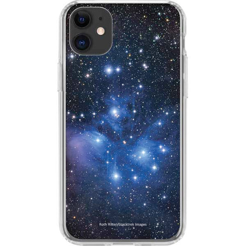 Space The Pleiades iPhone 11 Clear Case