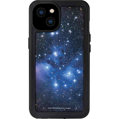 Space The Pleiades iPhone 15 Plus Waterproof Case