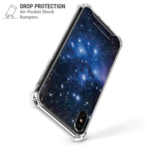 Space The Pleiades iPhone XS Max Clear Case