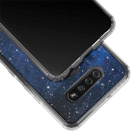 Space The Pleiades LG K51/Q51 Clear Case