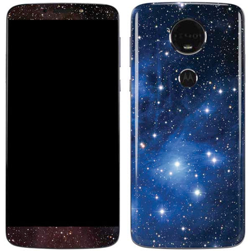Space The Pleiades Moto E5 Plus Skin