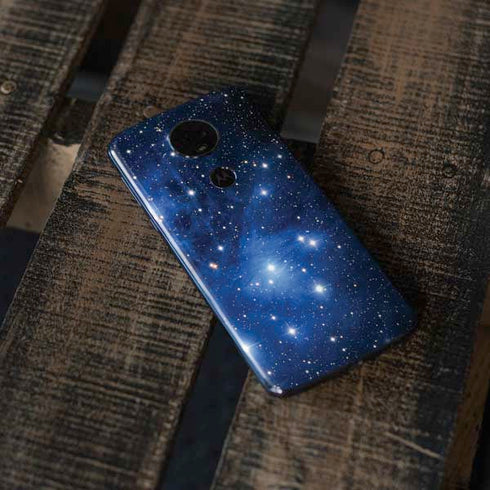 Space The Pleiades Moto E5 Plus Skin