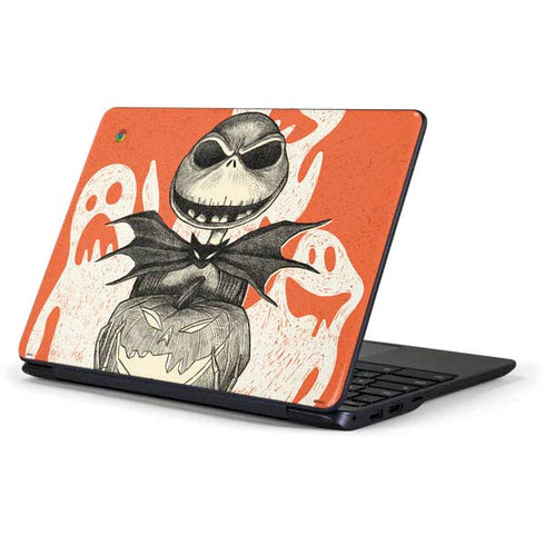Disney The Nightmare Before Christmas The Pumpkin King Samsung Chromebook Skin