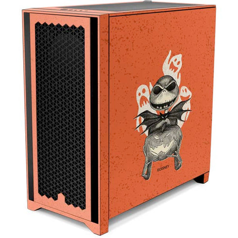 Disney The Nightmare Before Christmas The Pumpkin King Corsair 4000D Tempered Glass Mid-Tower ATX Case Skin