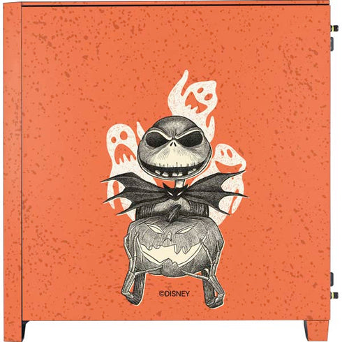 Disney The Nightmare Before Christmas The Pumpkin King Corsair 4000D Tempered Glass Mid-Tower ATX Case Skin