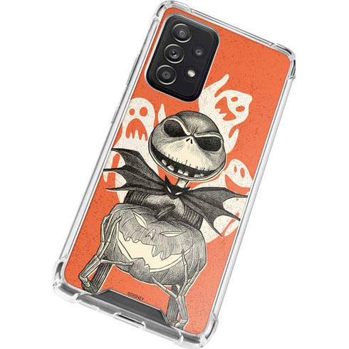 Disney The Nightmare Before Christmas The Pumpkin King Galaxy A52 5G Clear Case