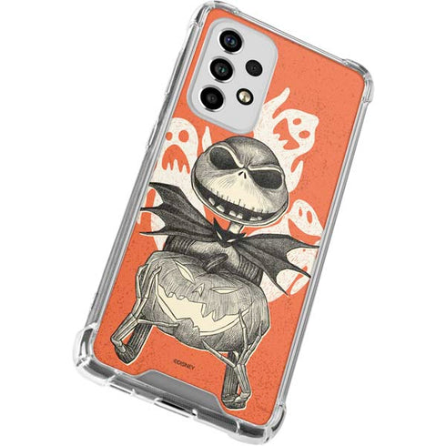 Disney The Nightmare Before Christmas The Pumpkin King Galaxy A53 5G Clear Case