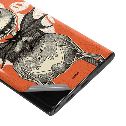 Disney The Nightmare Before Christmas The Pumpkin King Galaxy Note 10 Plus Skin