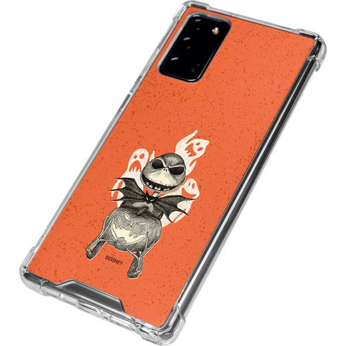 Disney The Nightmare Before Christmas The Pumpkin King Galaxy Note20 5G Clear Case