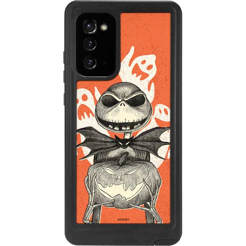 Disney The Nightmare Before Christmas The Pumpkin King Galaxy Note20 5G Waterproof Case