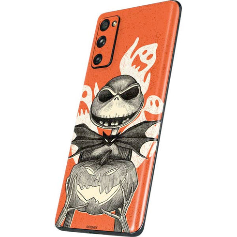Disney The Nightmare Before Christmas The Pumpkin King Galaxy S20 Fan Edition Skin