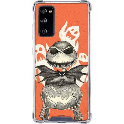Disney The Nightmare Before Christmas The Pumpkin King Galaxy S20 FE Clear Case
