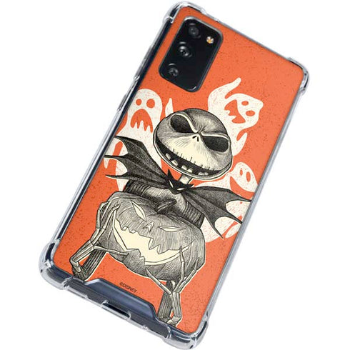 Disney The Nightmare Before Christmas The Pumpkin King Galaxy S20 FE Clear Case