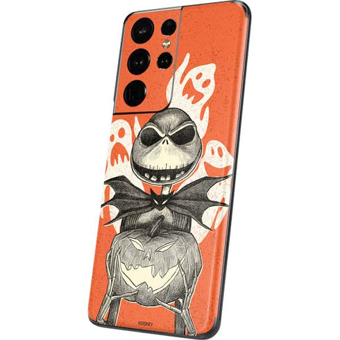 Disney The Nightmare Before Christmas The Pumpkin King Galaxy S21 Ultra 5G Skin