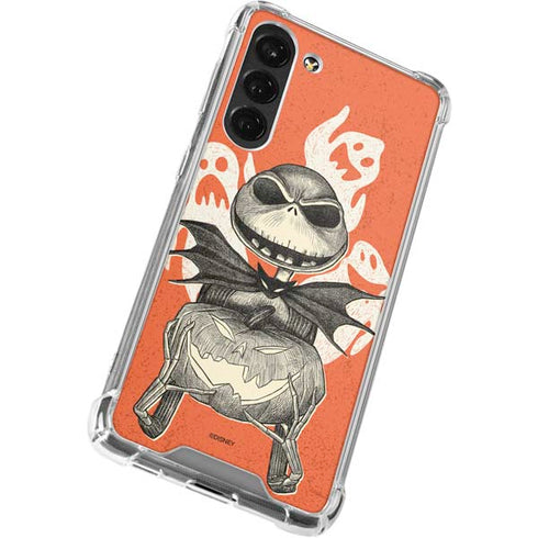 Disney The Nightmare Before Christmas The Pumpkin King Galaxy S23 Plus Clear Case