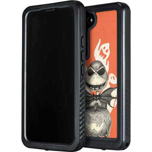 Disney The Nightmare Before Christmas The Pumpkin King Galaxy S23 Waterproof Case