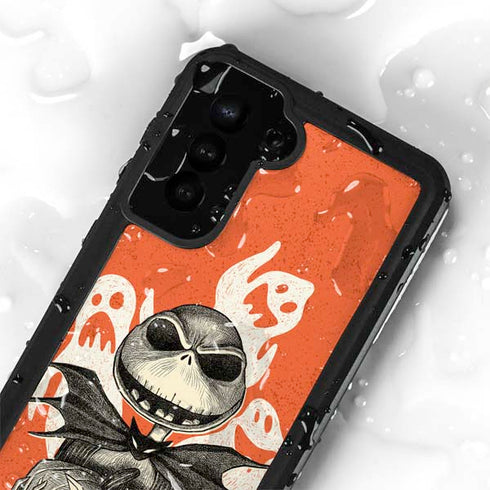 Disney The Nightmare Before Christmas The Pumpkin King Galaxy S23 Waterproof Case