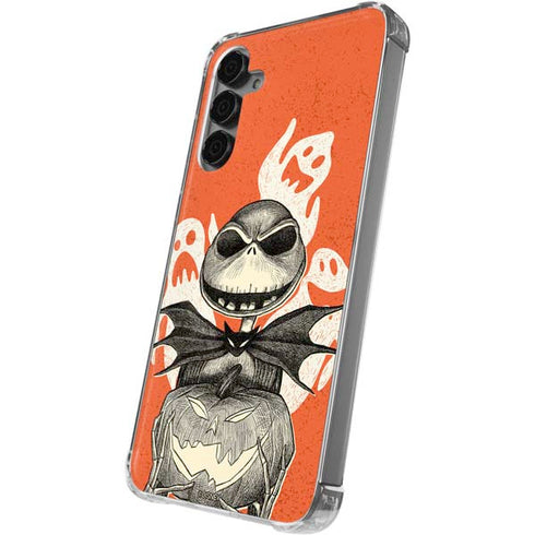 Disney The Nightmare Before Christmas The Pumpkin King Galaxy S24 Plus Clear Case
