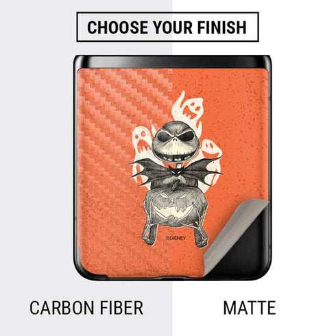 Disney The Nightmare Before Christmas The Pumpkin King Galaxy Z Flip Skin