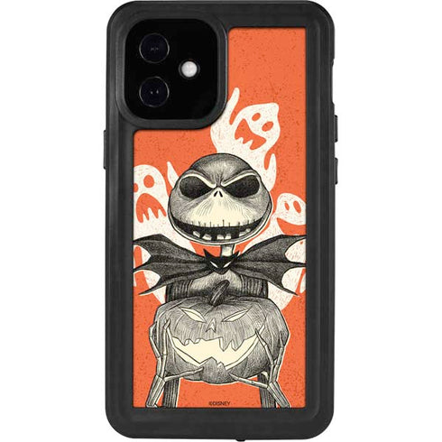Disney The Nightmare Before Christmas The Pumpkin King iPhone 12 Mini Waterproof Case