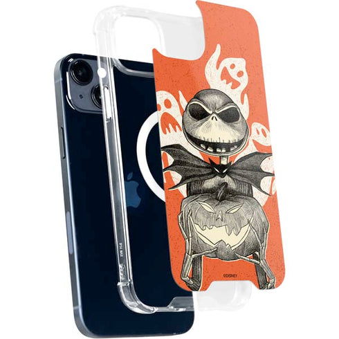 Disney The Nightmare Before Christmas The Pumpkin King iPhone 15 Plus MagSafe Case