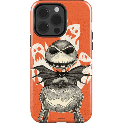 Disney The Nightmare Before Christmas The Pumpkin King iPhone 15 Pro Impact Case