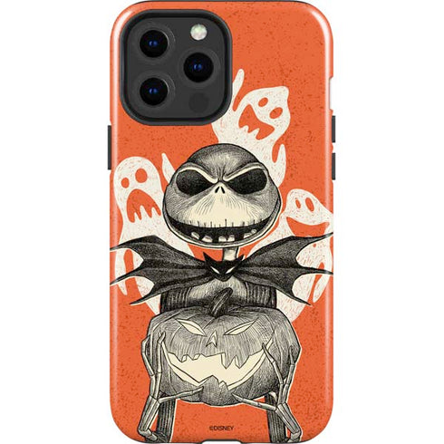 Disney The Nightmare Before Christmas The Pumpkin King iPhone 15 Pro Max Impact Case