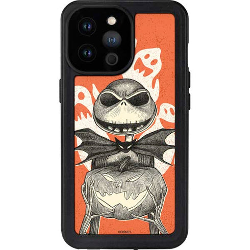 Disney The Nightmare Before Christmas The Pumpkin King iPhone 14 Pro Max Waterproof Case