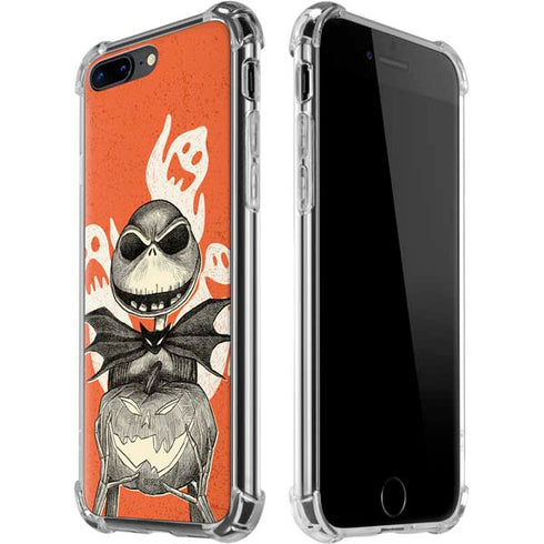 Disney The Nightmare Before Christmas The Pumpkin King iPhone 7/8 Plus Clear Case